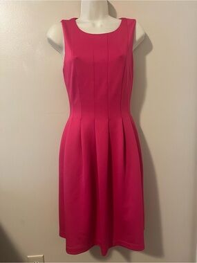 Calvin Klein pink knee length dress 6